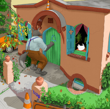 Wolf At Door
